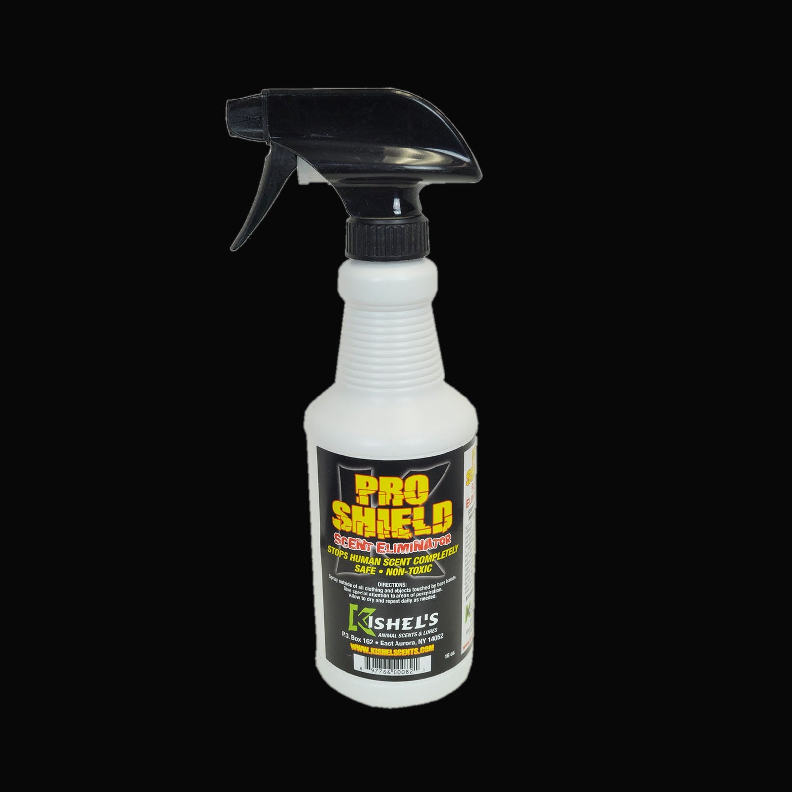 Pro Shield product on black background for Killer White Tail Scents